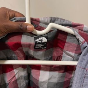 North face plaid summer button up